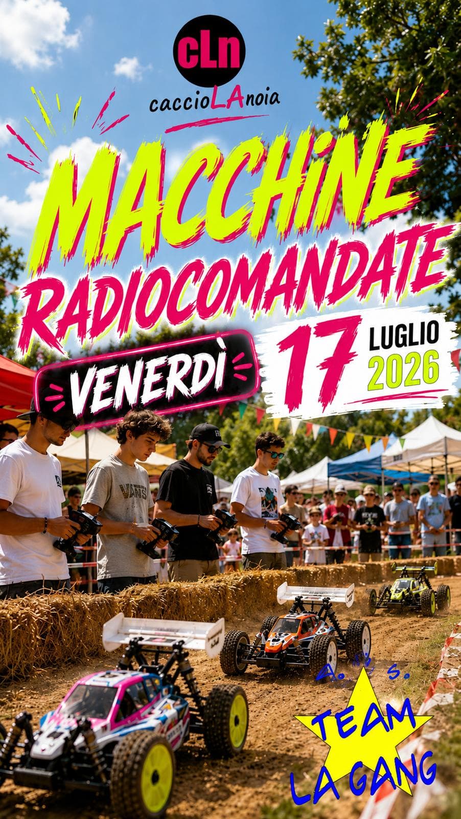 RcLandia e Team La Gang a caccioLAnoia: riflettori sull'automodellismo RC